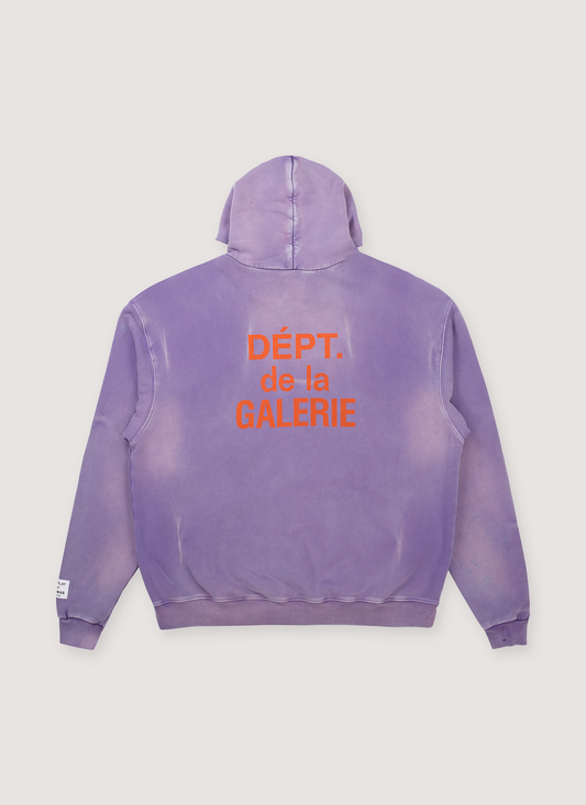 Gallery Dept. French Zip Sweatshirt Purple