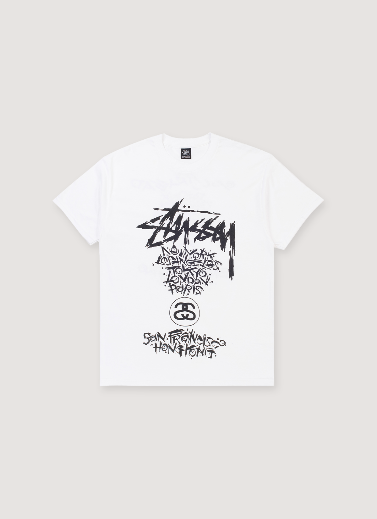 Stussy Pushead Tour Tee White