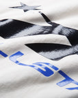 Hellstar Gel Sport Logo Tee Off White Blue