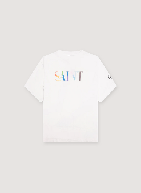 Saint Michael Rainbow Saint Tee Vintage White Rainbow Saint Tee Vintage White - Authenticated T-shirts | Pieces Los Angeles