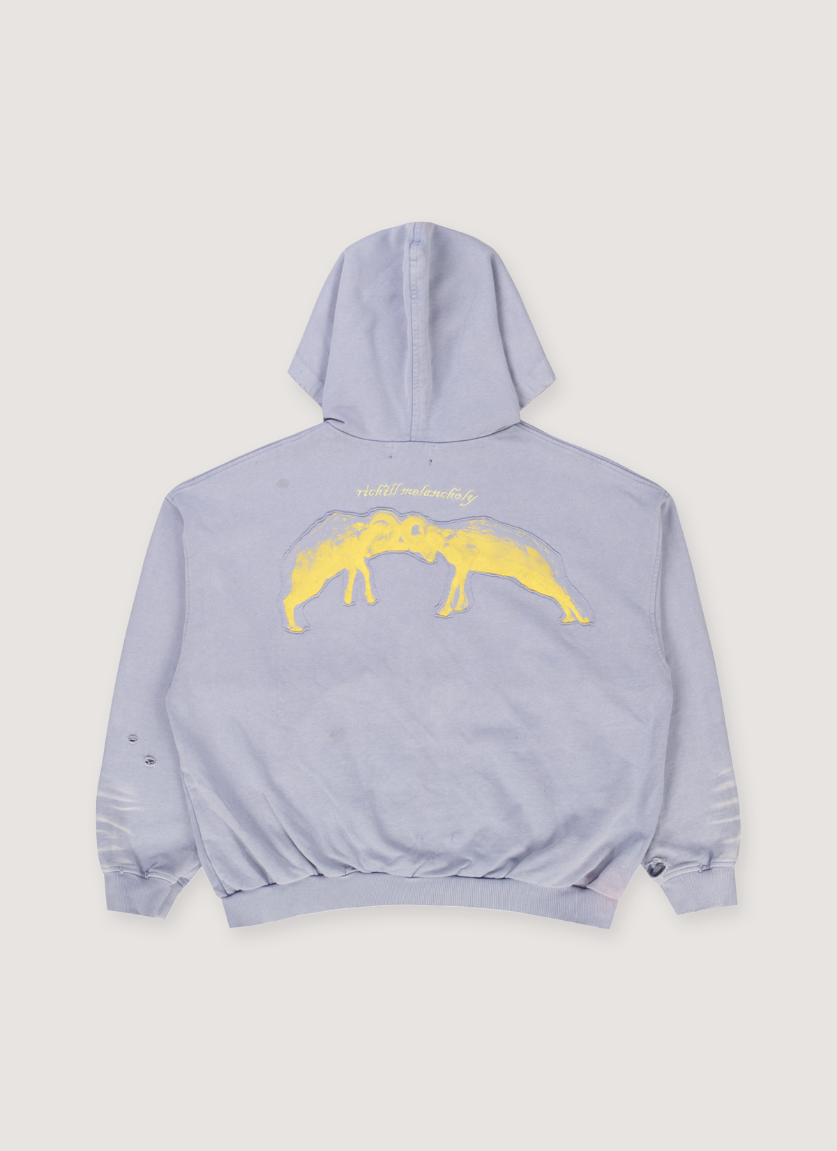 Richill Melancholy Ram Relic Zip Sweatshirt Blue