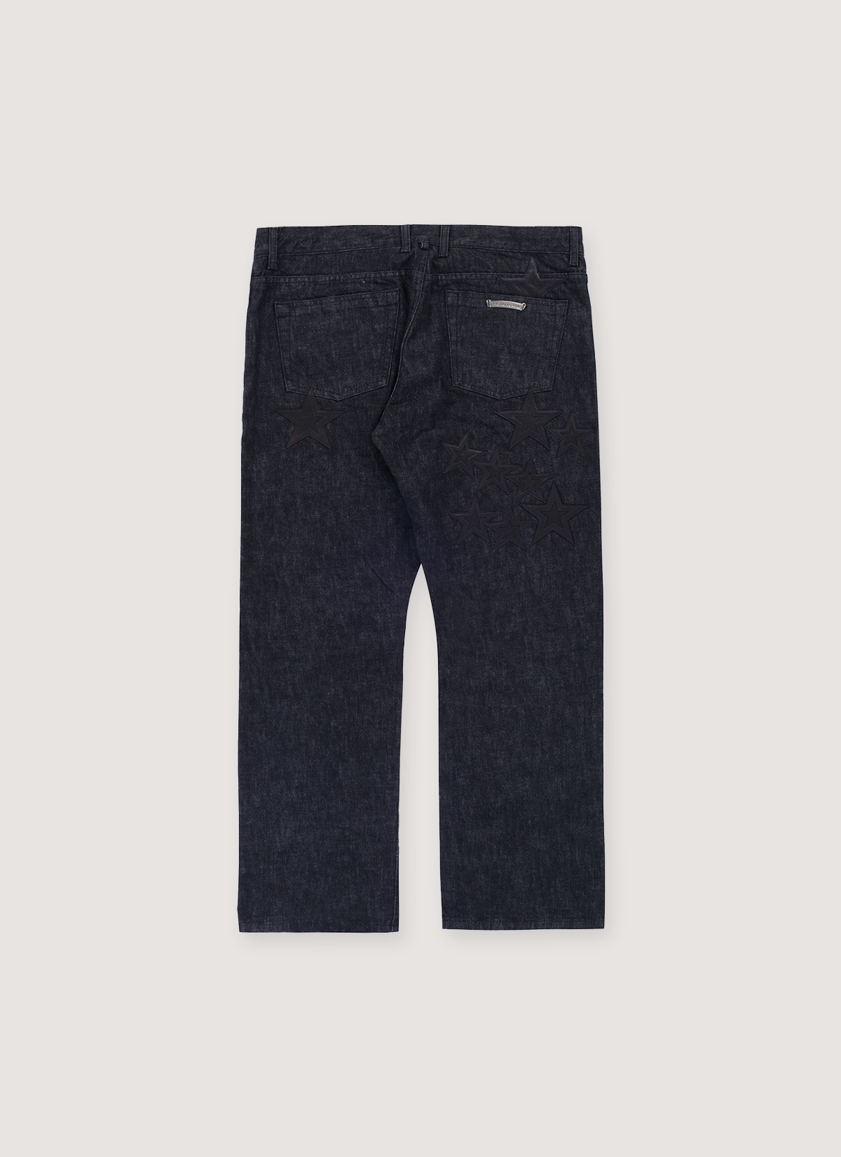 Chrome Hearts Le Fleur Star Patch Denim Raw Indigo (Pre-Owned) Chrome Hearts Le Fleur Star Patch Denim Raw Indigo (Pre-Owned) - Image 2 | Authenticated at Pieces Los Angeles