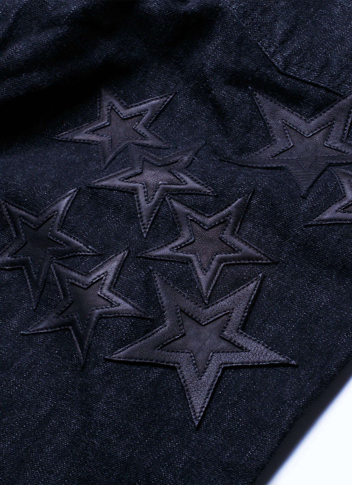 Chrome Hearts Le Fleur Star Patch Denim Raw Indigo (Pre-Owned) Chrome Hearts Le Fleur Star Patch Denim Raw Indigo (Pre-Owned) - Image 3 | Authenticated at Pieces Los Angeles