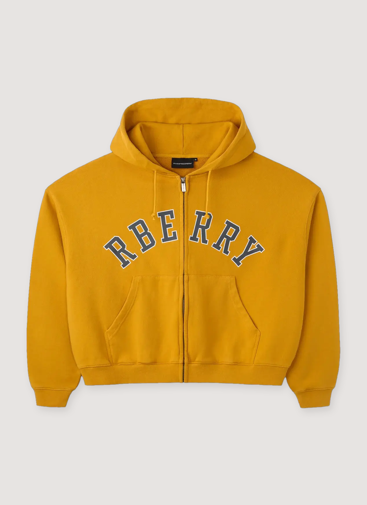 GV Gallery R Berry Zip Up Sweatshirt Mustard GV Gallery R Berry Zip Up Sweatshirt Mustard - Image 1 | Authenticated at Pieces Los Angeles