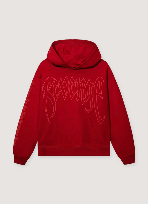 Revenge XXXtentacion Kill Outline Sweatshirt Red XXXtentacion Kill Outline Sweatshirt Red - Authenticated Sweatshirts | Pieces Los Angeles