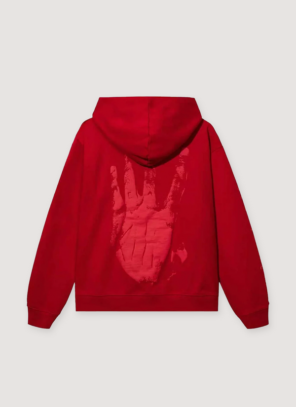 Revenge XXXtentacion Kill Outline Sweatshirt Red alternate view - Shop at Pieces Los Angeles