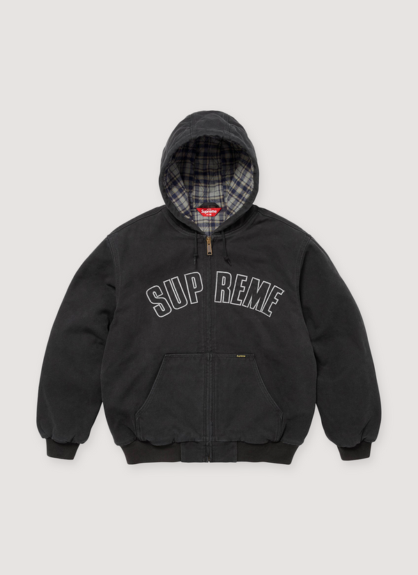 Supreme Reflective Arc Hooded Work Jacket alternate view - Shop at Pieces Los Angeles