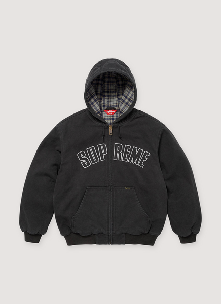 Supreme Reflective Arc Hooded Work Jacket – PIECES