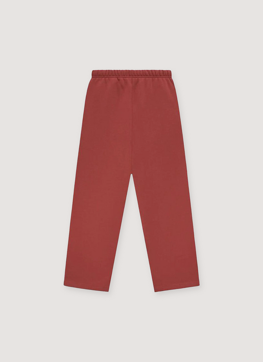 Essentials Heavy Fleece Relaxed Sweatpants Crimson