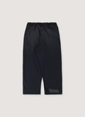 Pieces Repair Pleated Sweatpants Vintage Black with Japanese style repair stitch work, back view Pieces Repair Pleated Sweatpants Vintage Black - Image 2 | Authenticated at Pieces Los Angeles