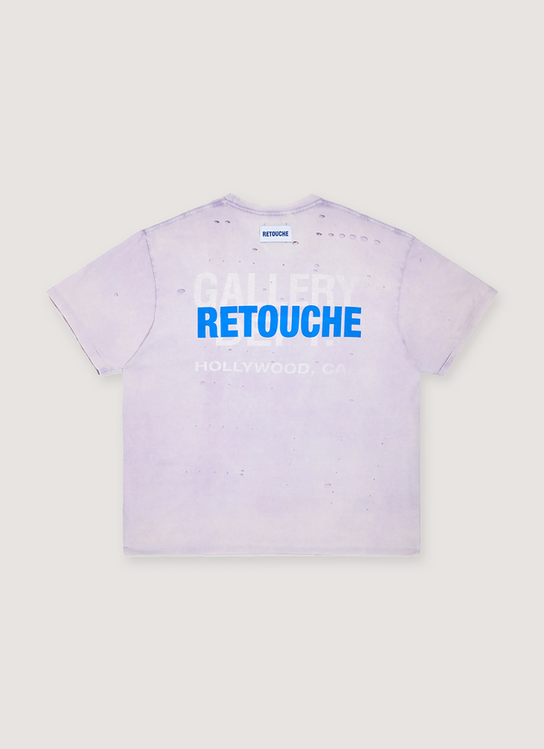 Gallery Dept. Retouche Damaged Souvenir Tee Lilac alternate view - Shop at Pieces Los Angeles