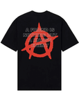 Revenge Nine Months Tee Black Red