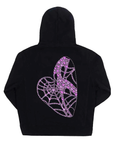 Revenge Broken Hearts Sweatshirt Black Pink