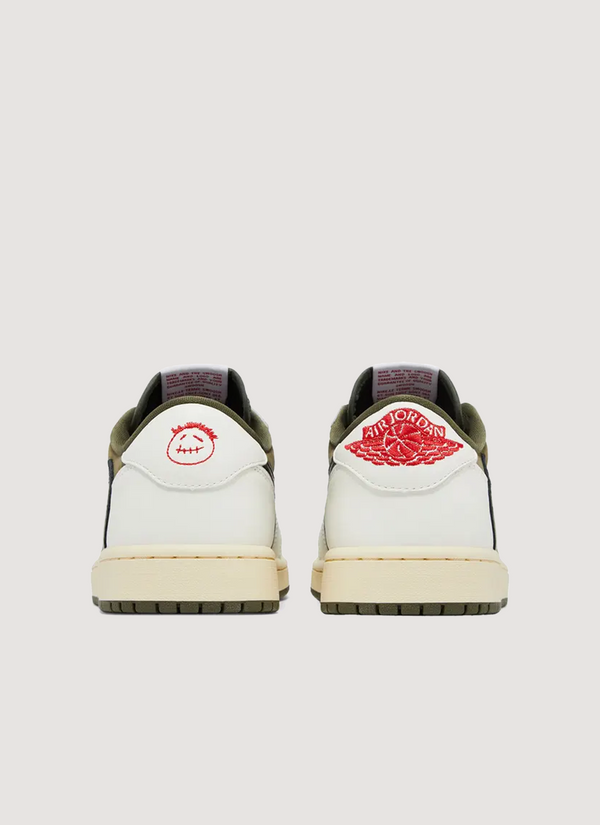 Jordan Travis Scott Retro 1 Low OG SP Medium Olive alternate view - Shop at Pieces Los Angeles