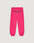 Sp5der Worldwide Legacy Sweatpants Pink Black