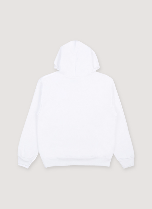 Sp5der Worldwide Rhinestone Logo Sweatshirt White
