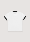 Pieces Rockstar Ringer White Black Pieces Rockstar Ringer White Black - Image 2 | Authenticated at Pieces Los Angeles
