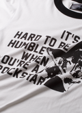 Pieces Rockstar Ringer White Black Pieces Rockstar Ringer White Black - Image 3 | Authenticated at Pieces Los Angeles