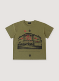 Richill Melancholy Moscow Art School Tee Military Green Richill Melancholy Moscow Art School Tee Military Green - Image 1 | Authenticated at Pieces Los Angeles