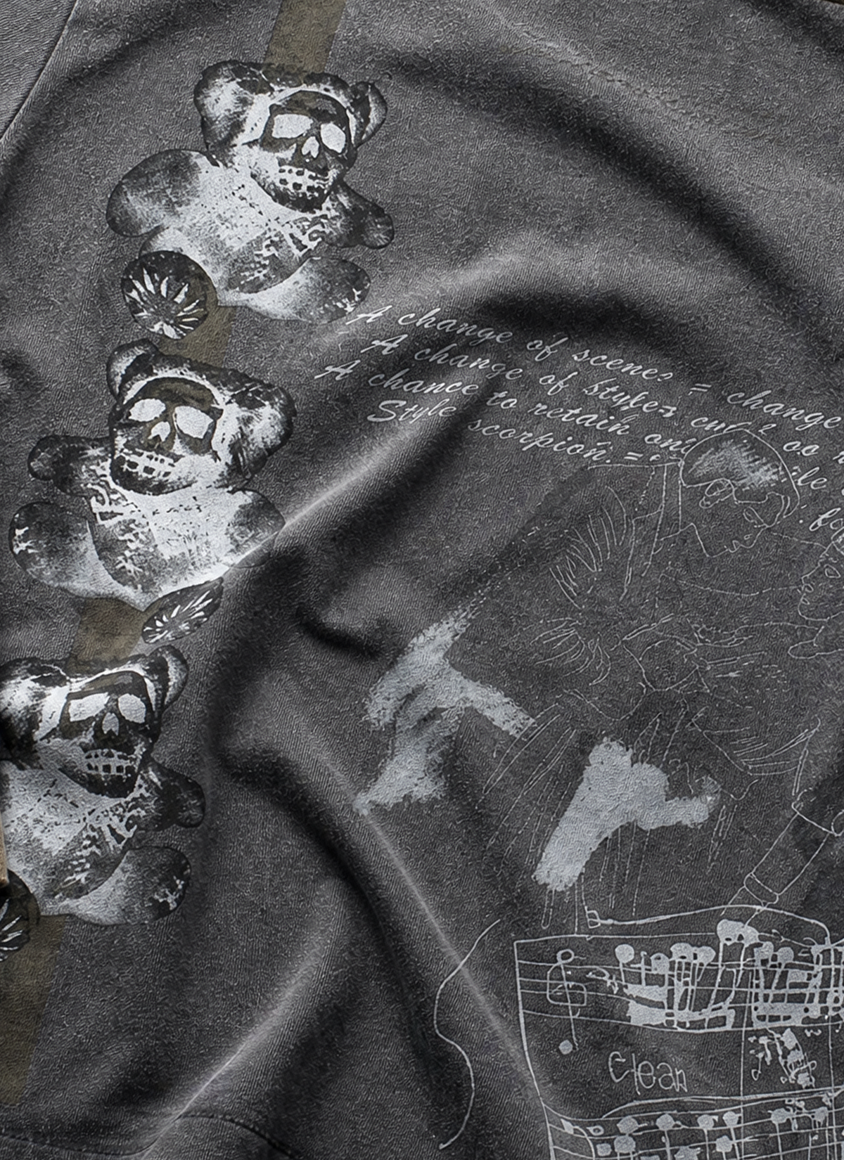 Richill Melancholy Studded Longsleeve Vintage Charcoal Richill Melancholy Studded Longsleeve Vintage Charcoal - Image 3 | Authenticated at Pieces Los Angeles