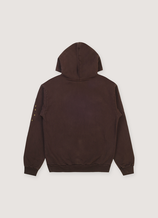 Sp5der Worldwide Travis Scott Days Before Rodeo Sweatshirt Brown alternate view - Shop at Pieces Los Angeles