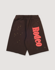 Sp5der Worldwide x Travis Scott Days Before Rodeo Sweatshorts Brown