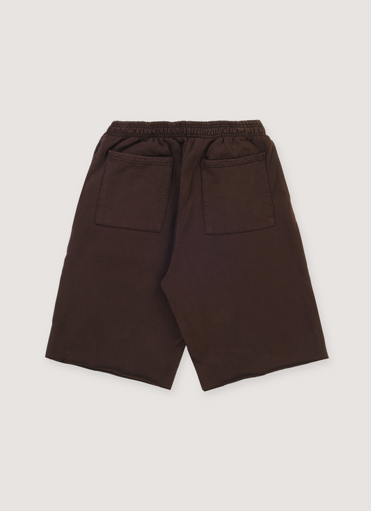 Sp5der Worldwide x Travis Scott Days Before Rodeo Sweatshorts Brown