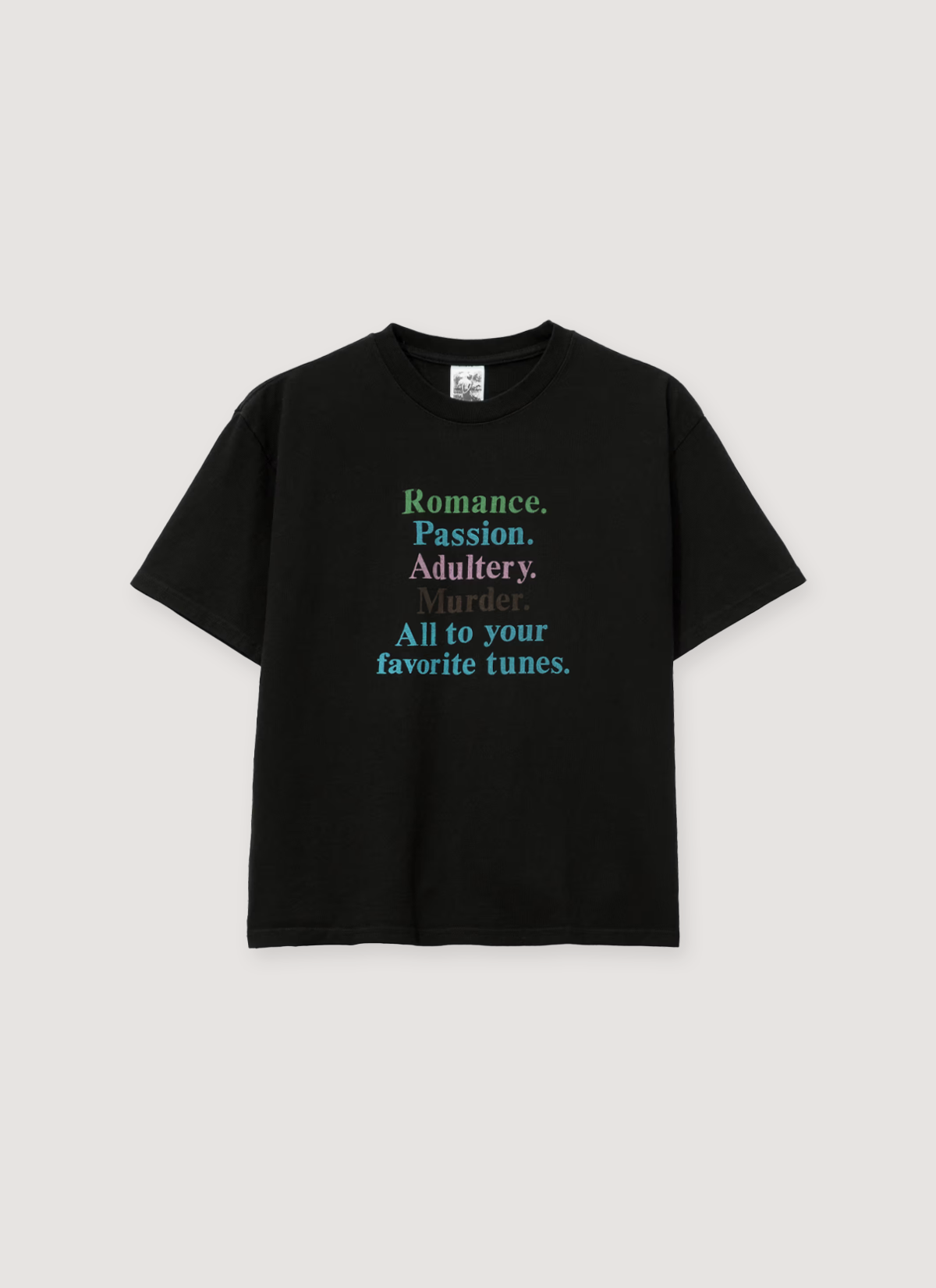 Basketcase Gallery Romance Tee Black Basketcase Gallery Romance Tee Black - Image 1 | Authenticated at Pieces Los Angeles
