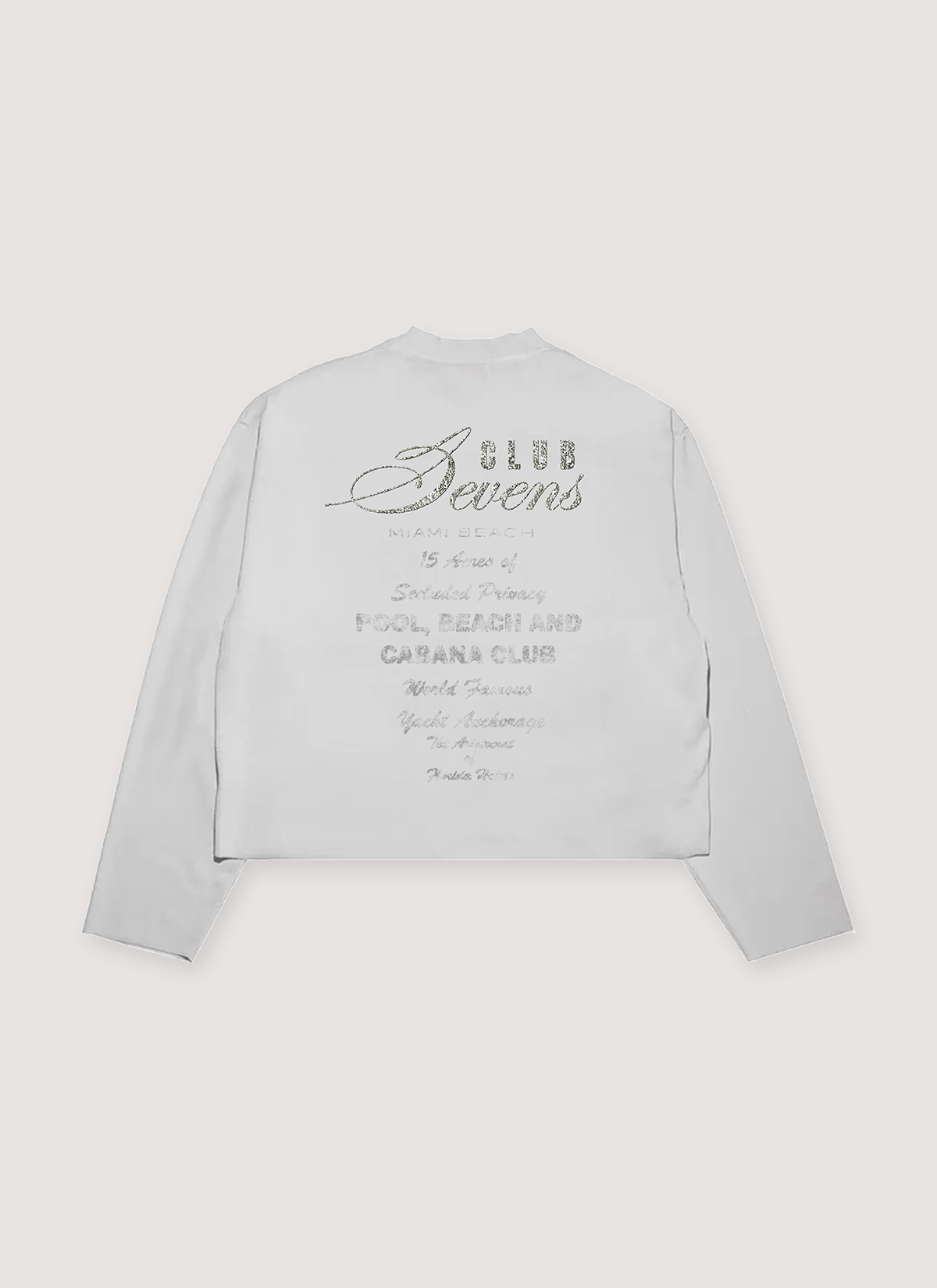 Triple Sevens Room Service Longsleeve White Triple Sevens Room Service Longsleeve White - Image 2 | Authenticated at Pieces Los Angeles