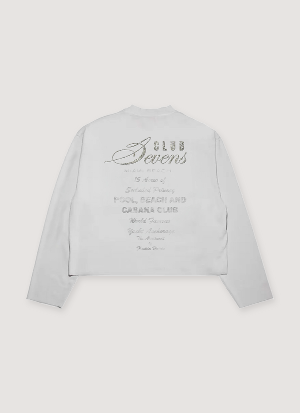 Triple Sevens Room Service Longsleeve White alternate view - Shop at Pieces Los Angeles