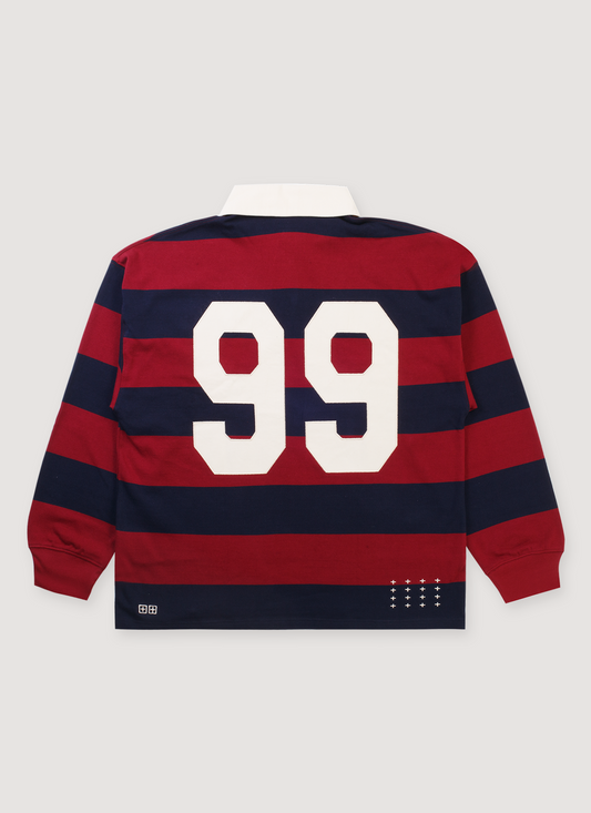 Rugged Rugby Jersey Fire Fade
