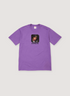 Supreme Wu-Tang Clan RZA purple Tee Shirt with small graphic and text front view