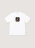 Supreme Wu-Tang Clan RZA white Tee Shirt with small graphic and text front view