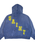 Saint Michael Angel Sweatshirt Navy Gold