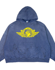 Saint Michael Angel Sweatshirt Navy Gold