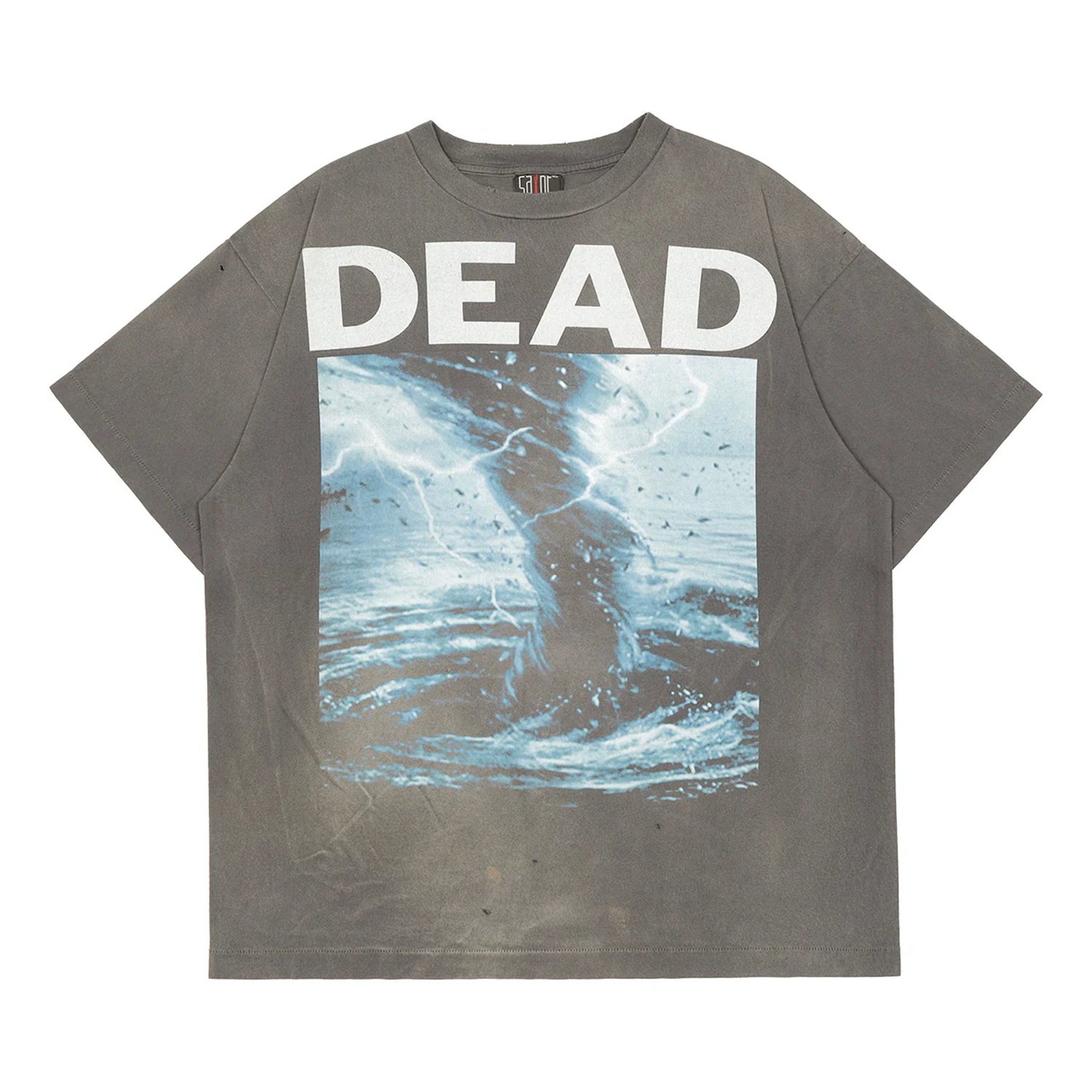 Saint Michael Dead Tee Vintage Black