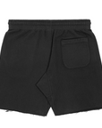 Saint Michael Logo Sweat Shorts Black