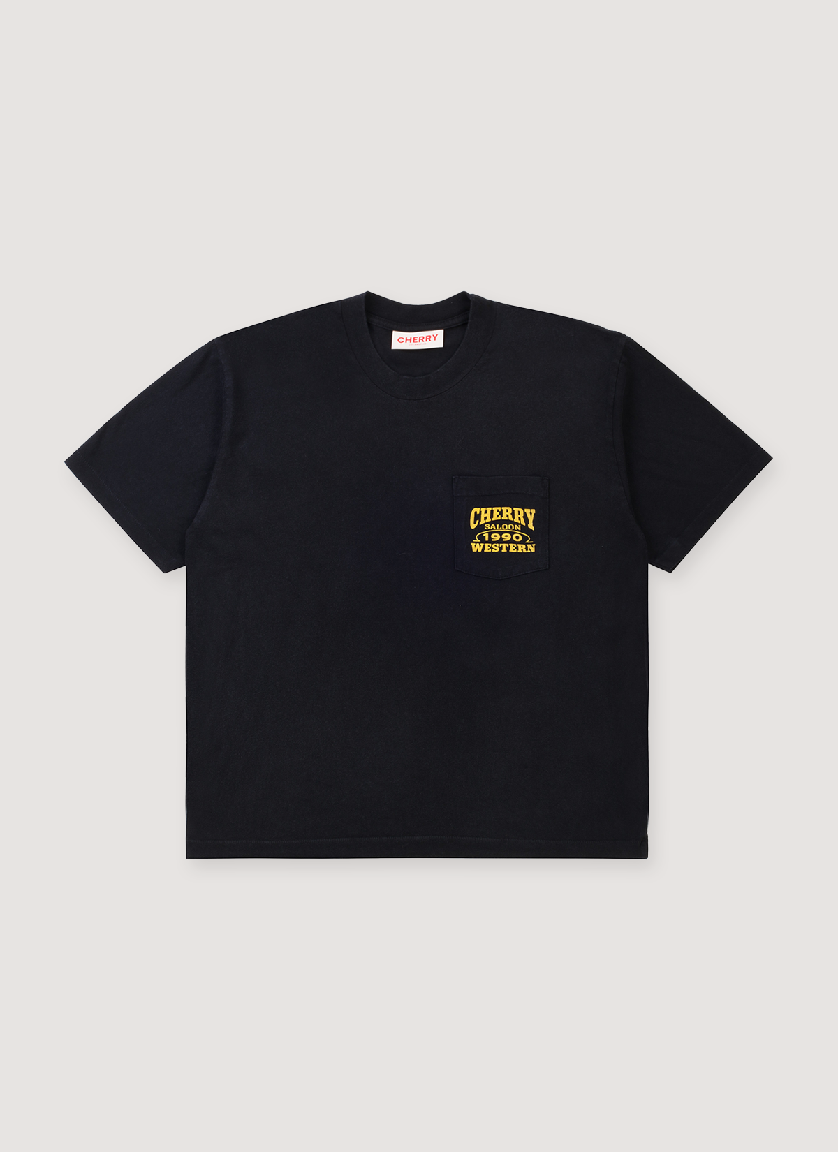 Cherry LA Saloon Pocket Tee
