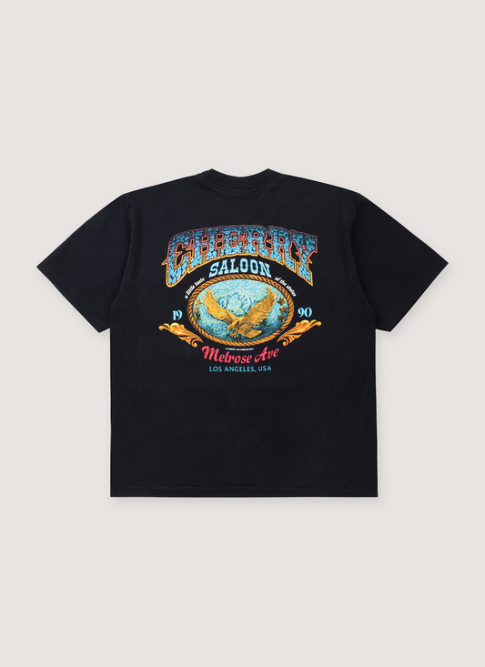 Cherry LA Saloon Pocket Tee