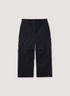 GV Gallery Samurai Cargos Pants Black with big pockets, front view