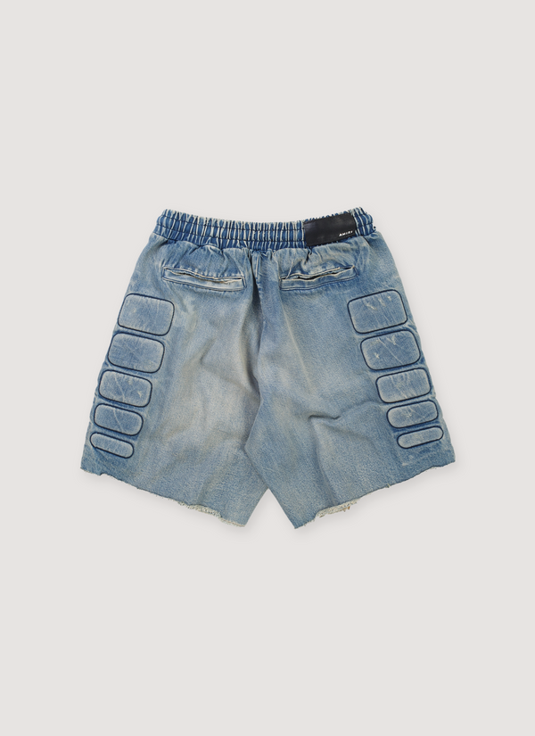 Amiri Satoshi Nakamoto Moto Shorts Indigo (Pre-Owned) alternate view - Shop at Pieces Los Angeles