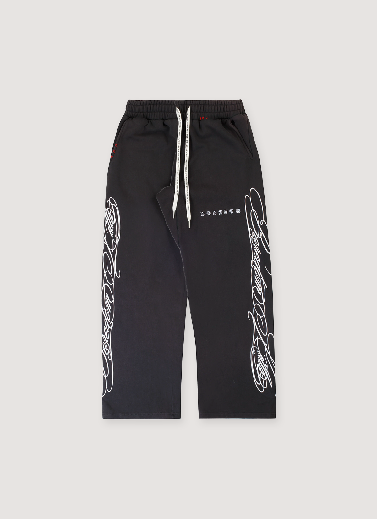 Script Sweatpants Black