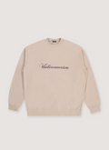 Undercoverism Script Logo Sweater Beige Undercoverism Script Logo Sweater Beige - Image 1 | Authenticated at Pieces Los Angeles