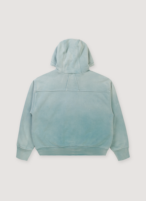 Pieces Basic Program Zip Up Sweatshirt Seafoam alternate view - Shop at Pieces Los Angeles
