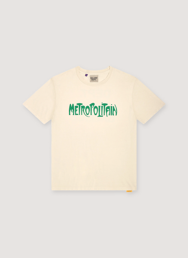 Gallery Dept. Self Title Tee Archival White Self Title Tee Archival White - Authenticated T-shirts | Pieces Los Angeles