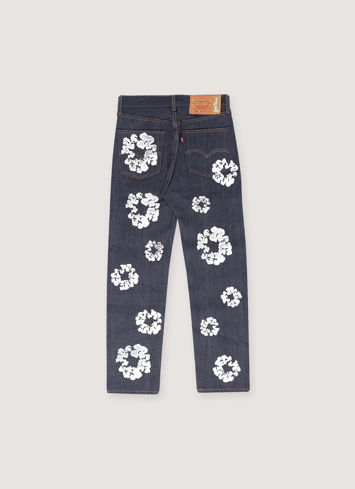 Denim Tears Cotton Wreath Jeans Selvedge Denim Tears Cotton Wreath Jeans Selvedge - Image 2 | Authenticated at Pieces Los Angeles