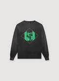 Saint Michael Shermer Academy Saint Room Longsleeve Black Green Saint Michael Shermer Academy Saint Room Longsleeve Black Green - Image 1 | Authenticated at Pieces Los Angeles