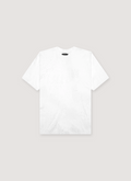 Amiri Core Logo Shotgun Tee White Distressed front view Amiri Core Logo Shotgun Tee White - Image 1 | Authenticated at Pieces Los Angeles