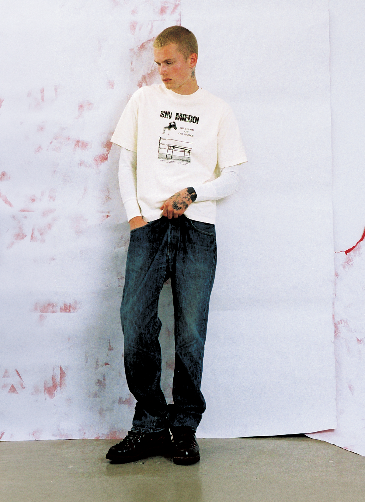 Pieces Sin Miedo Tee Cream