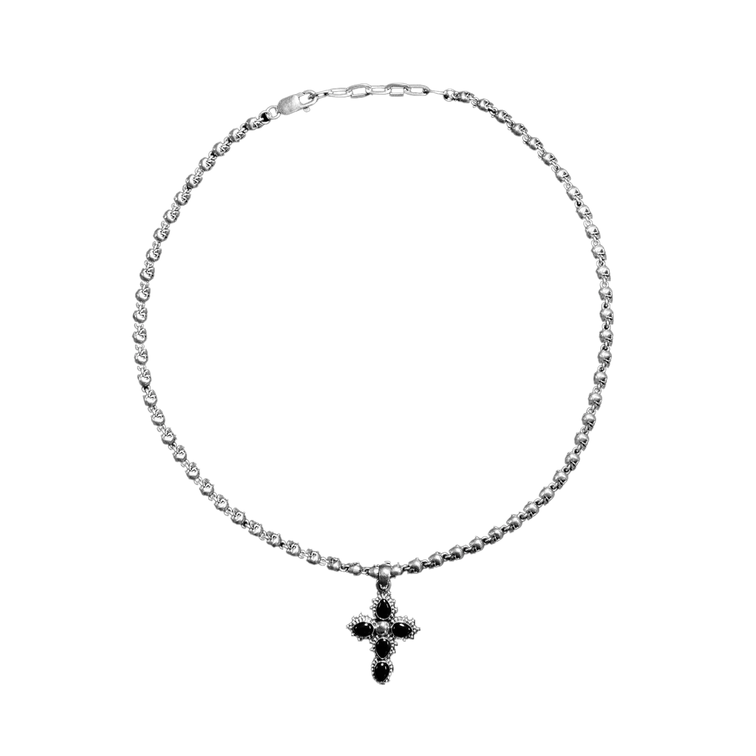 For Those Who Sin Repent Necklace Silver